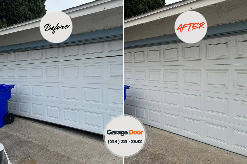 Before and after: garage door repair near me Pelican Bay